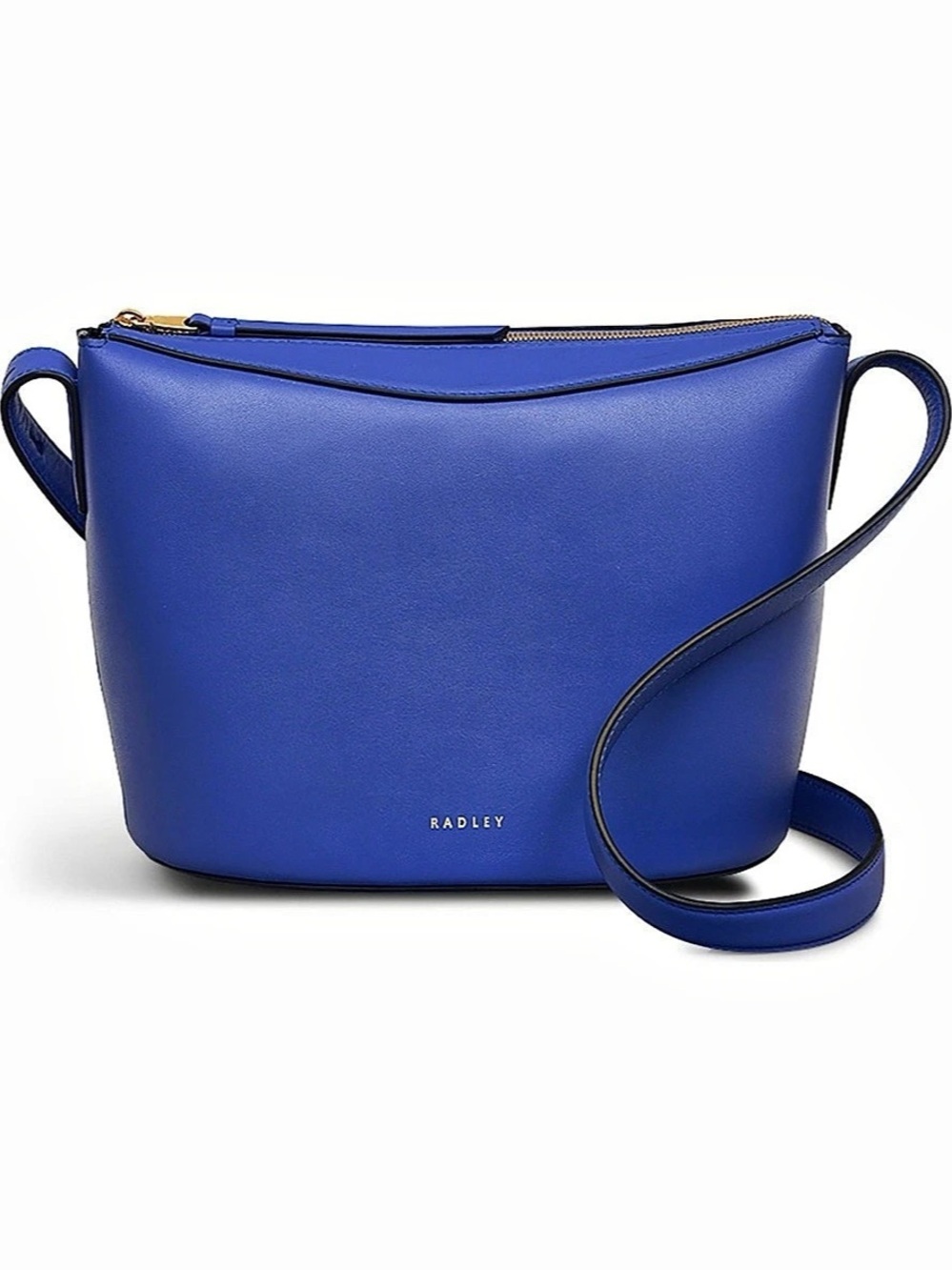 Radley London The Kensal Small Zip Top Crossbody Bag Blue Crossbody Bag NWT